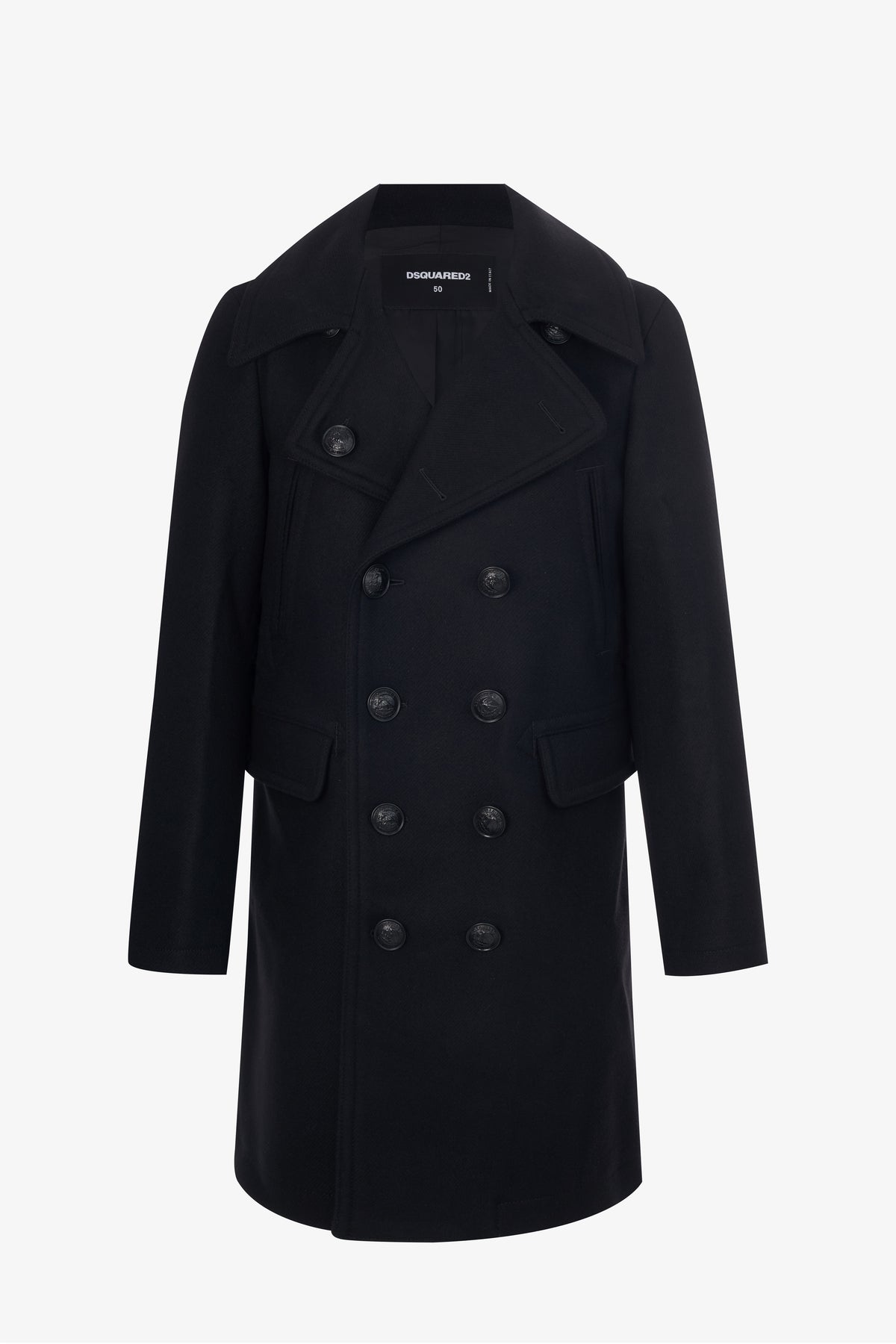 DOUBLE-BREASTED PEACOAT