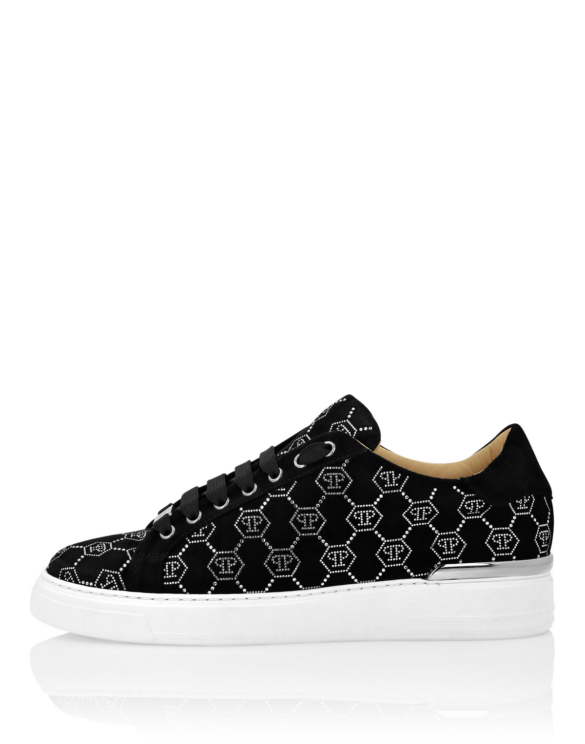 Nappa Leather Lo-Top Sneakers Strass Monogram