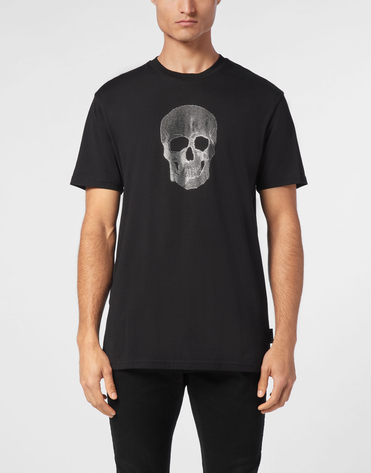 T-shirt Round Neck SS Crystal Skull