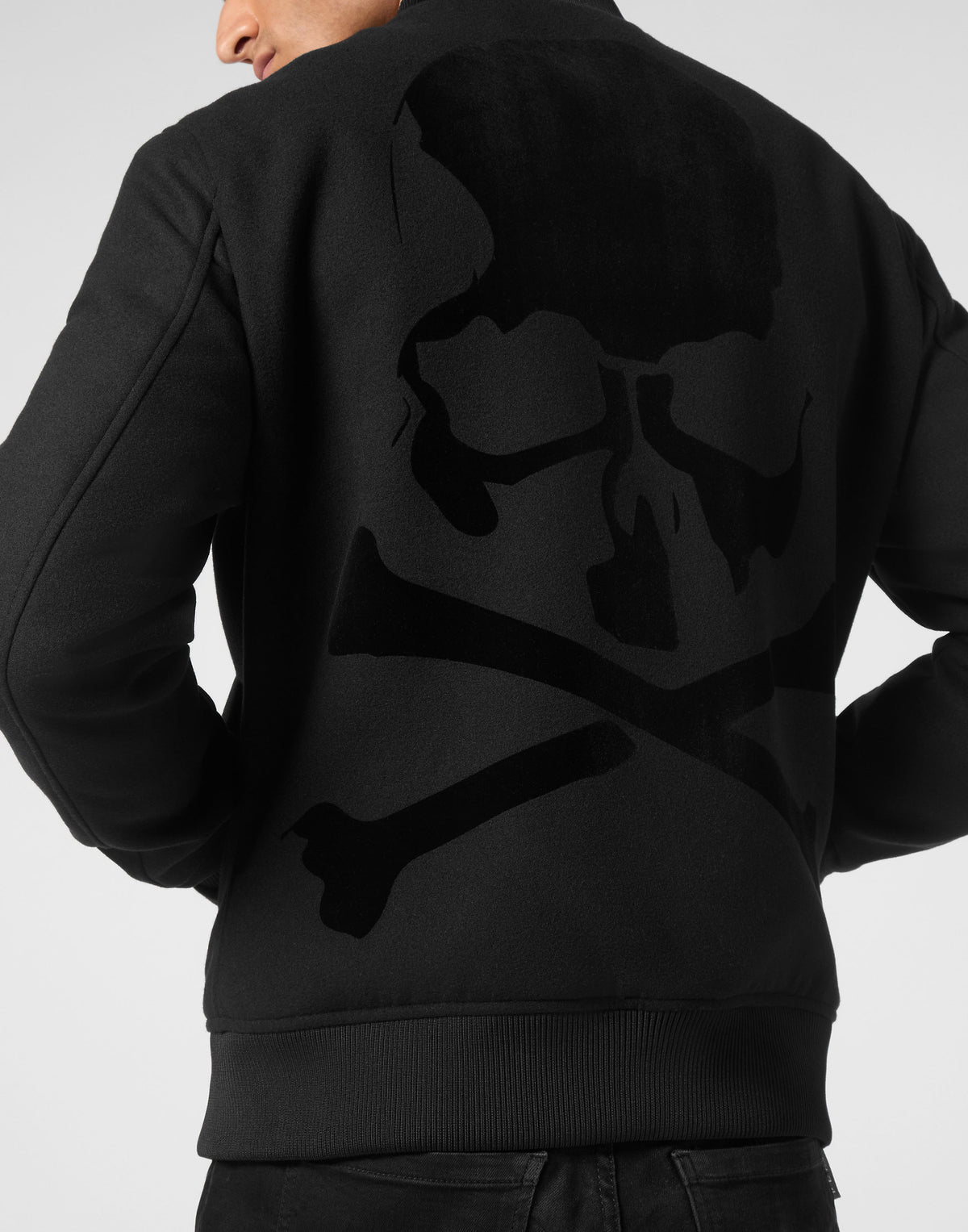 Wool Bomber Skull&Bones