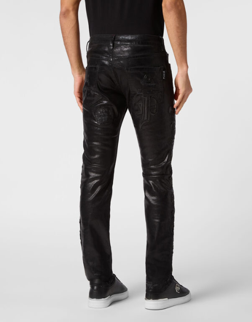 Super Straight Cut Trousers Gothic Plein