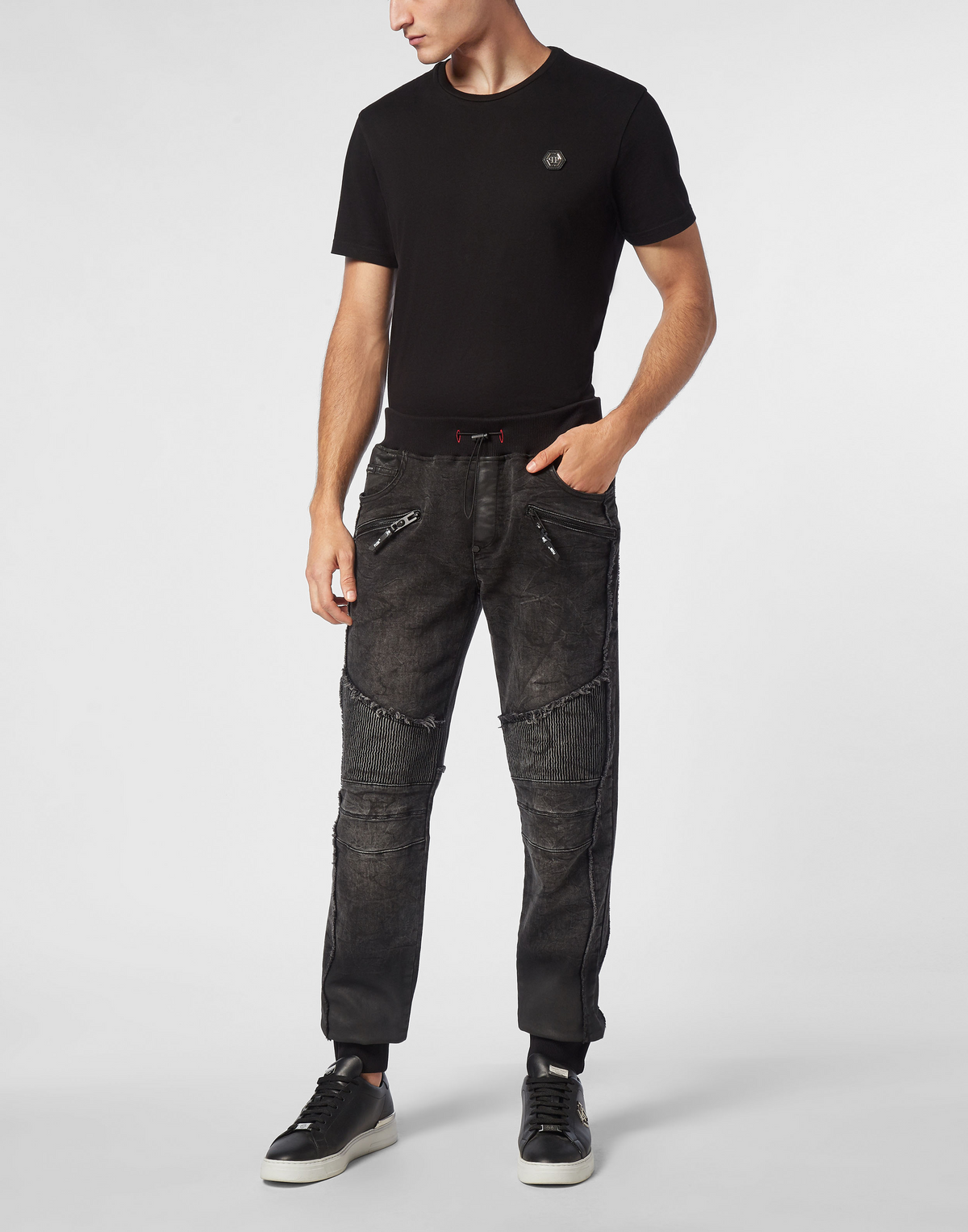 Denim Jogging Trousers