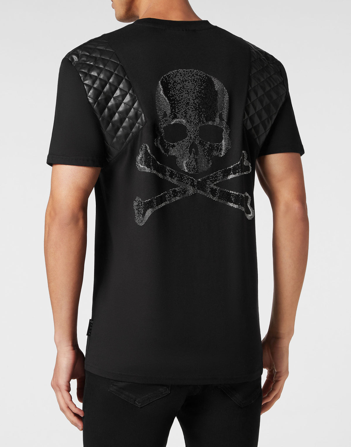 T-shirt Round Neck SS Skull&Bones black