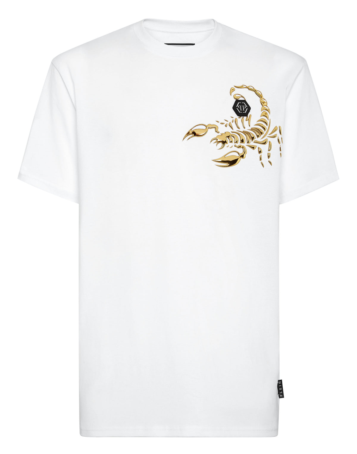 T-shirt Round Neck SS Scorpion white