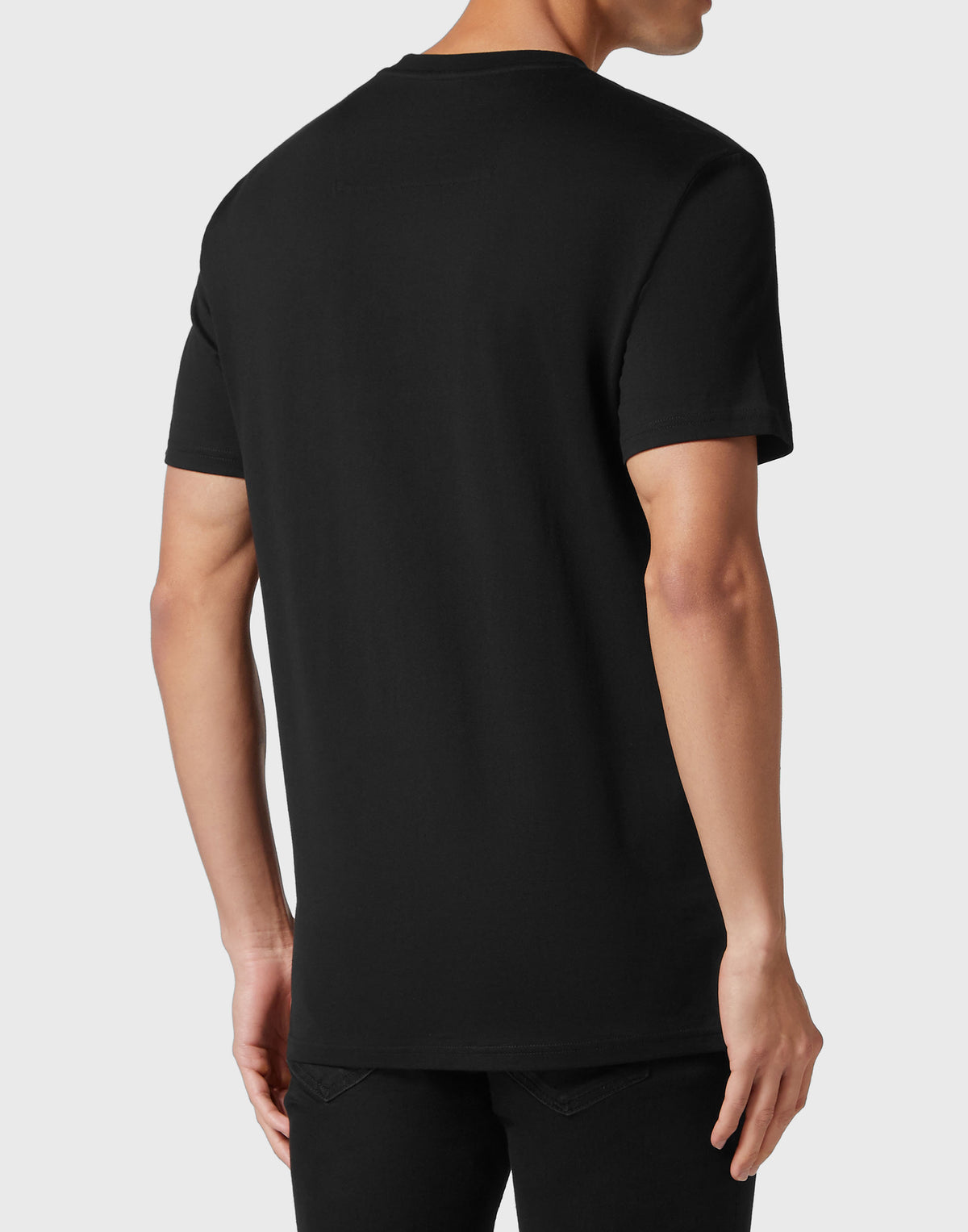 T-shirt Round Neck SS Iconic Plein black