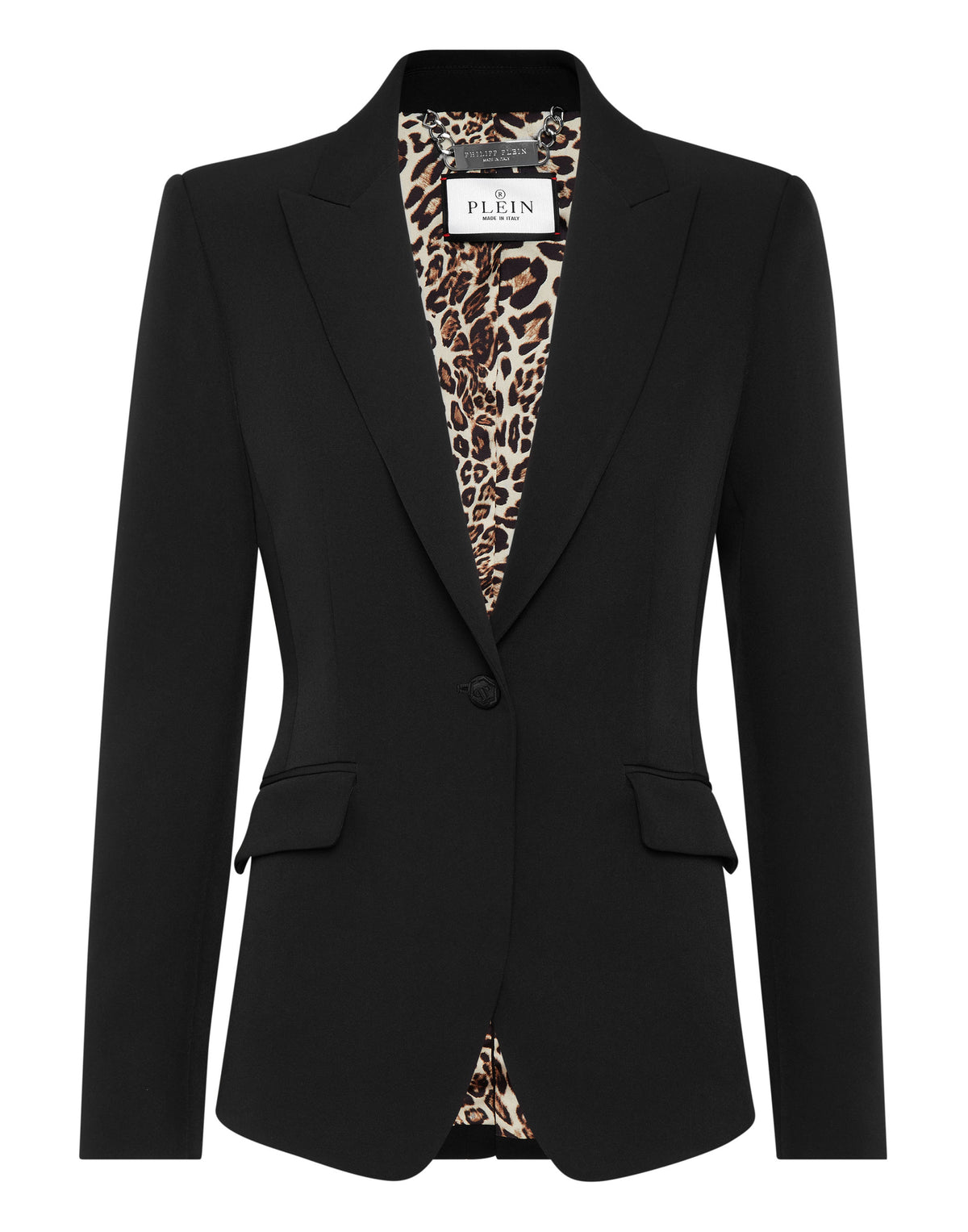 Cady Fitted Blazer Sartorial black