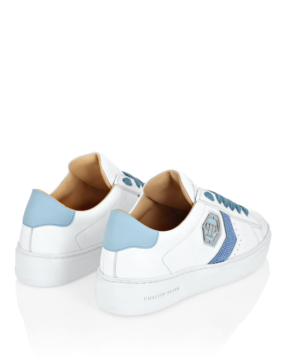 Lo-Top Leather Arrow Force Strass Sneakers-YC Group|Luxury Fashion