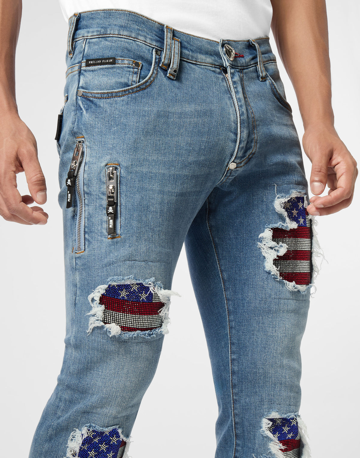 Rock Star Fit Jeans American Flag