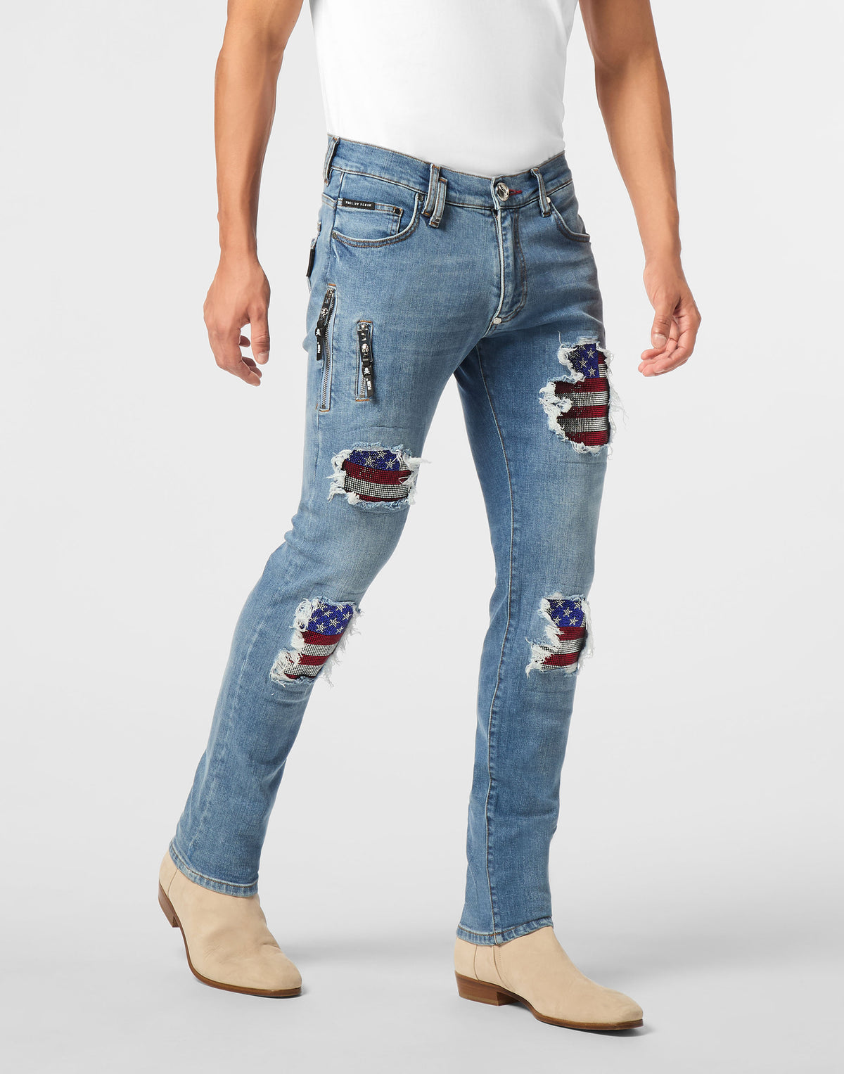 Rock Star Fit Jeans American Flag