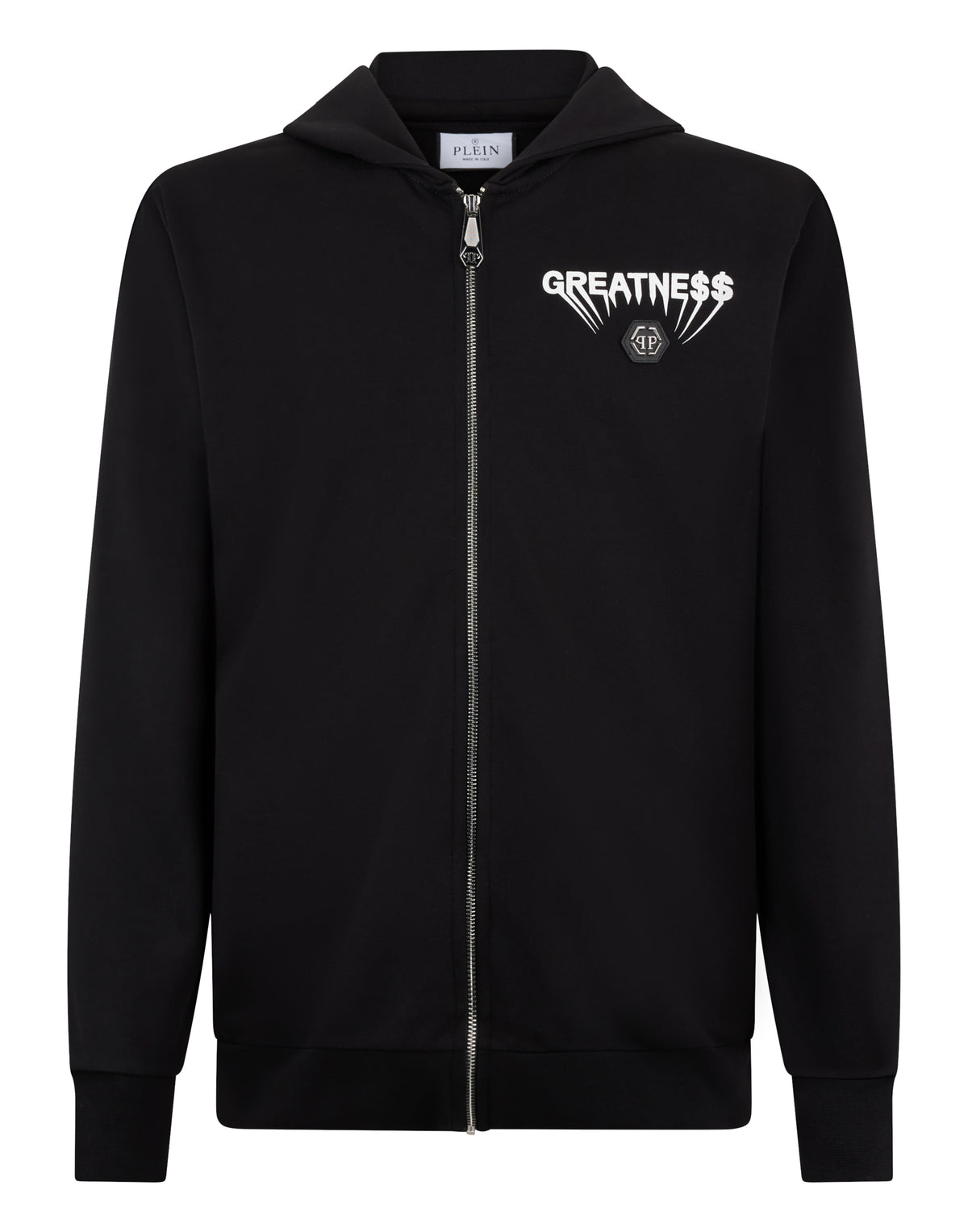 Fleece Zip Hoodie Greatness-YC Group|Luxury Fashion