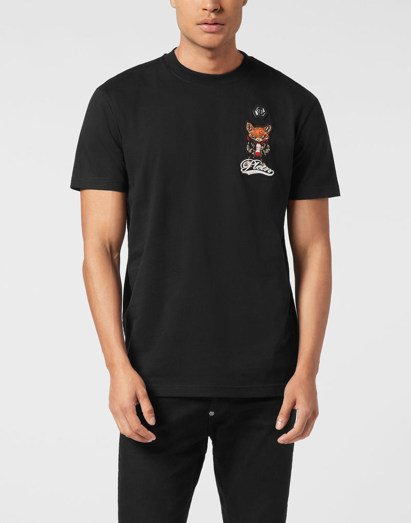 Round Neck T-Shirt Plein Fox-YC Group|Luxury Fashion