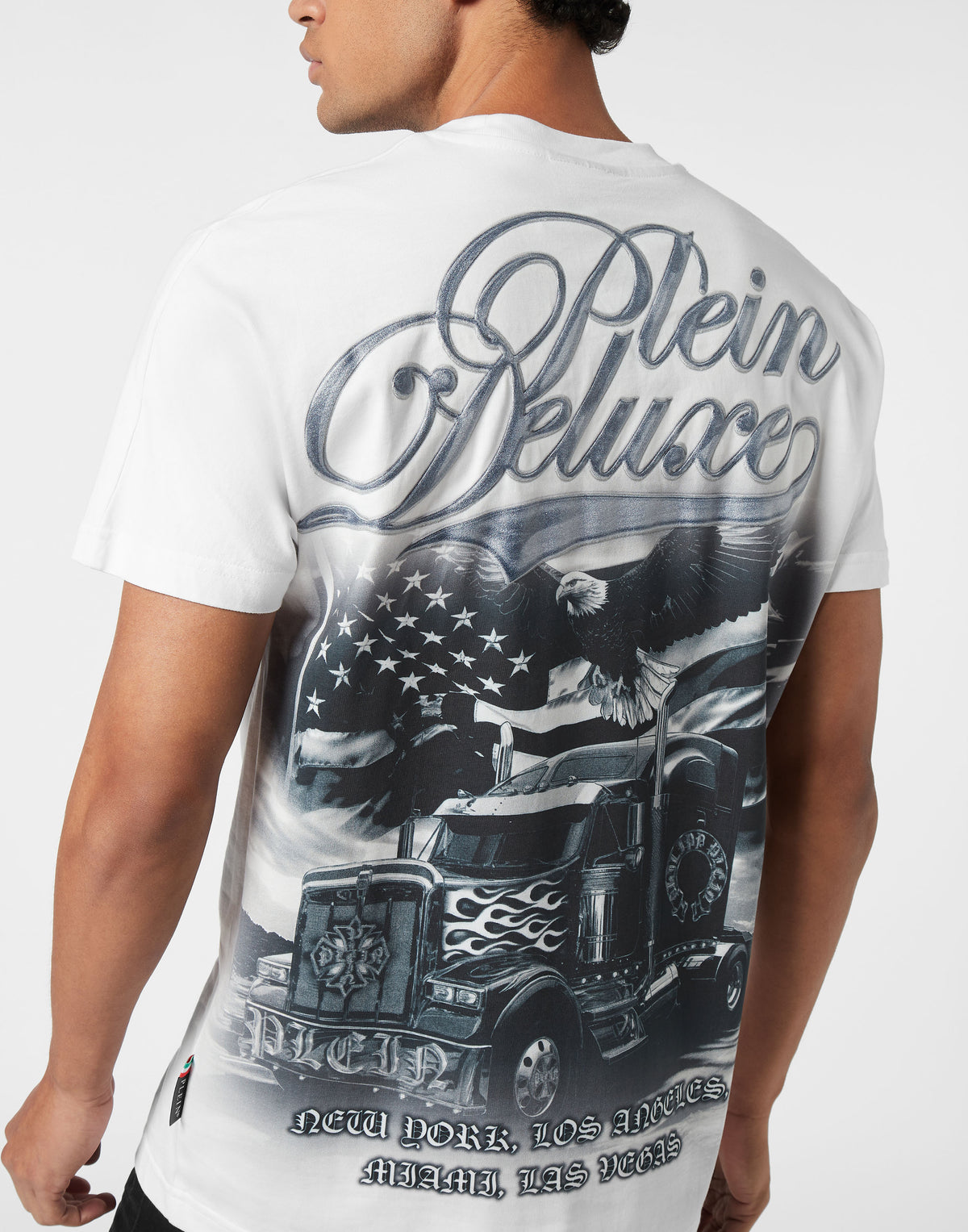 Round Neck T-Shirt Truck Gothic Plein