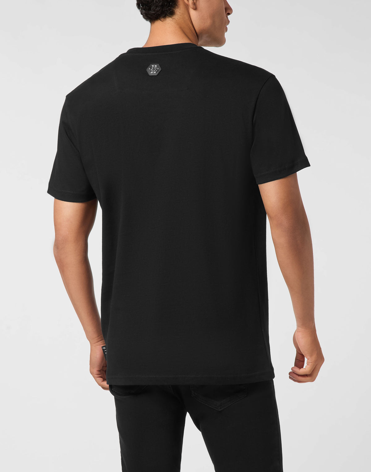 Round Neck T-Shirt Bulldog Crystal-YC Group|Luxury Fashion