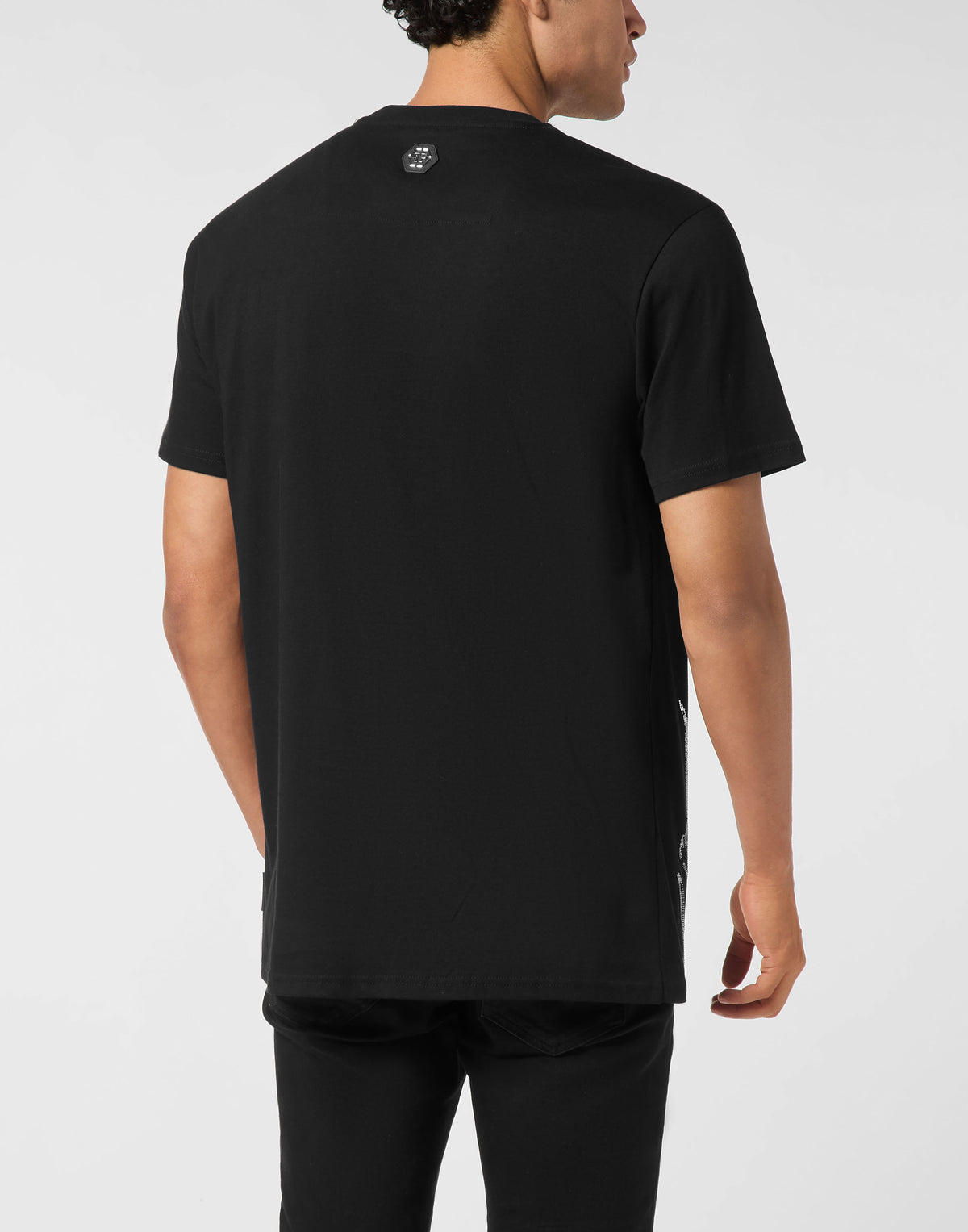 Round Neck T-Shirt Chrome Crest Skull-YC Group|Luxury Fashion