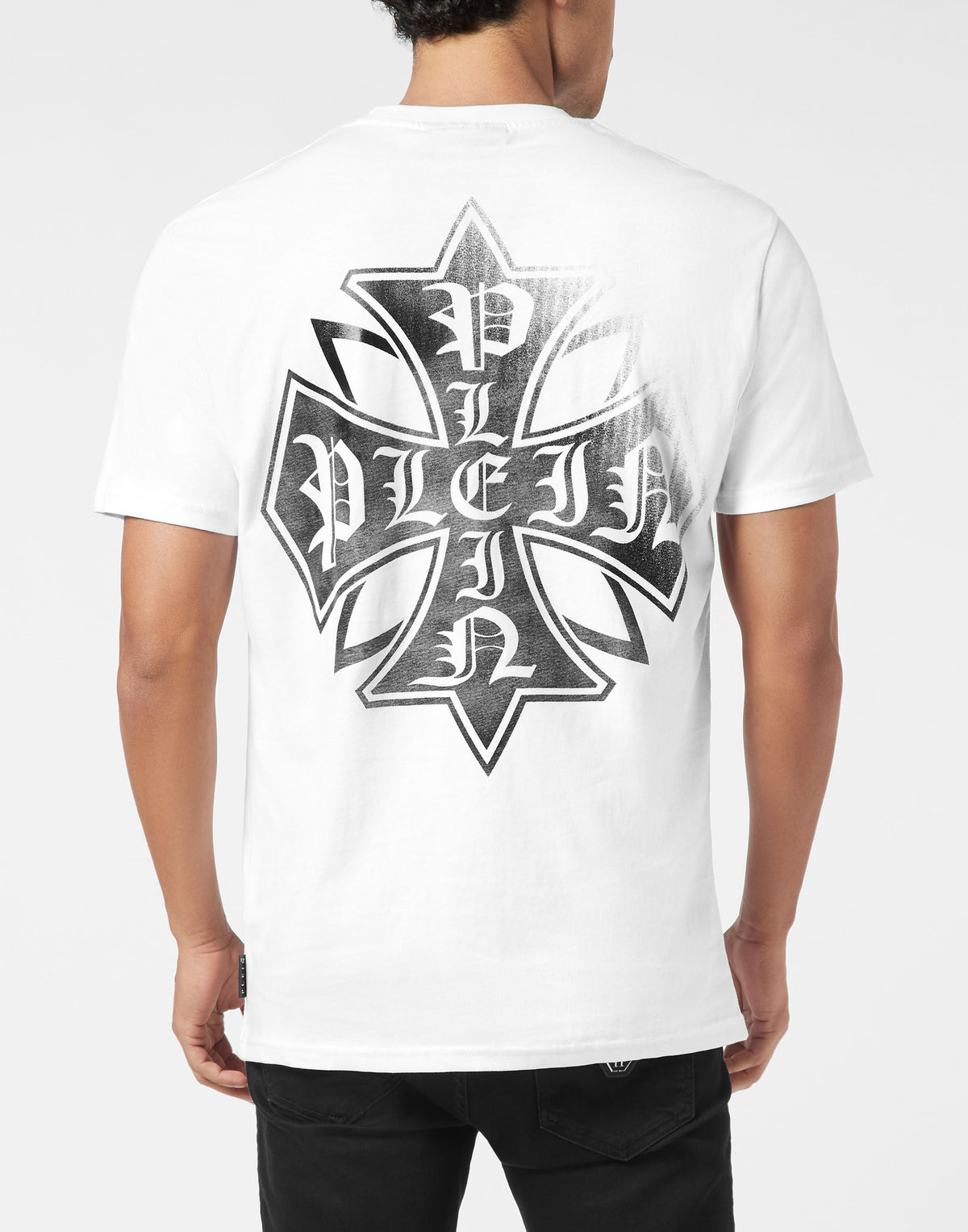 Washed Round Neck T-Shirt Destroyed Crest-YC Group|Luxury Fashion