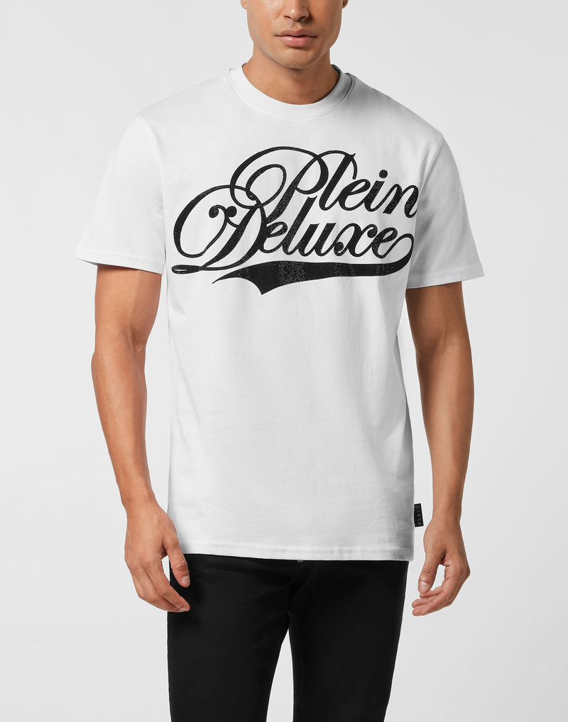 Round Neck T-Shirt Plein Deluxe Stones-YC Group|Luxury Fashion