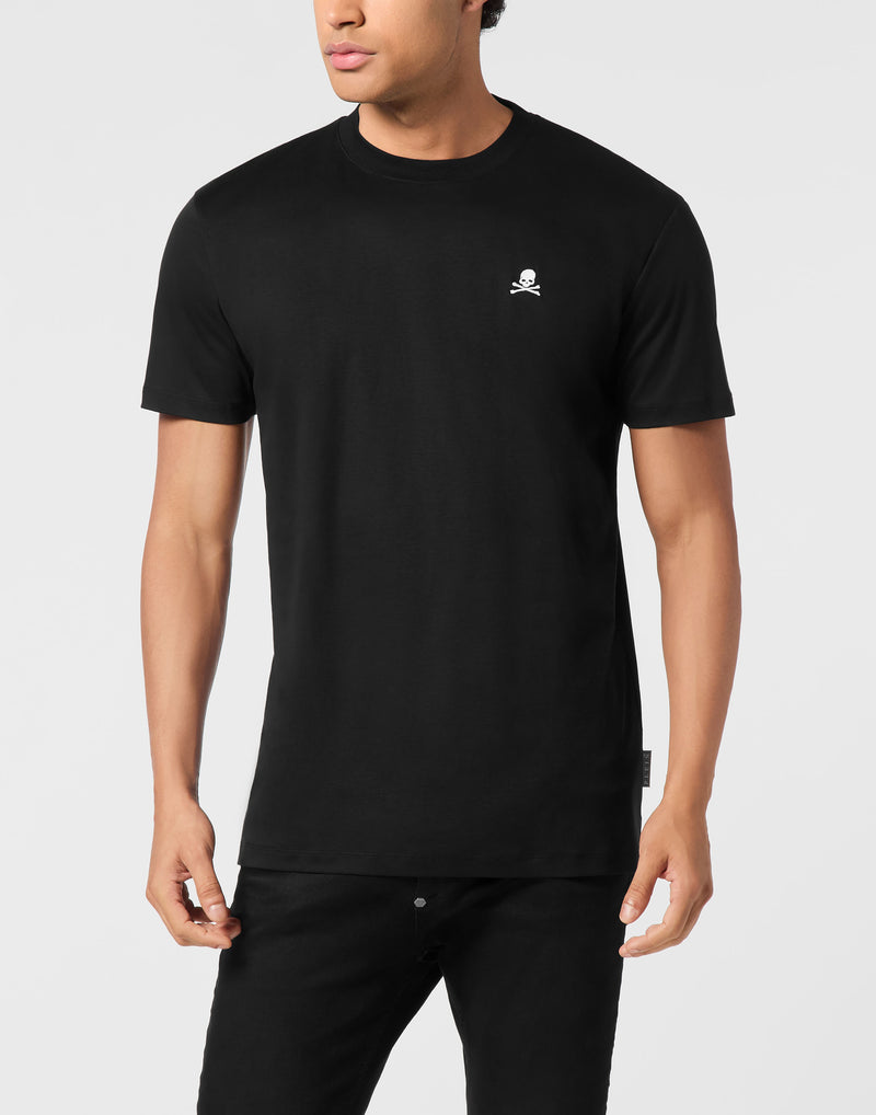 Basic Round Neck T-Shirt Skull-YC Group|Luxury Fashion