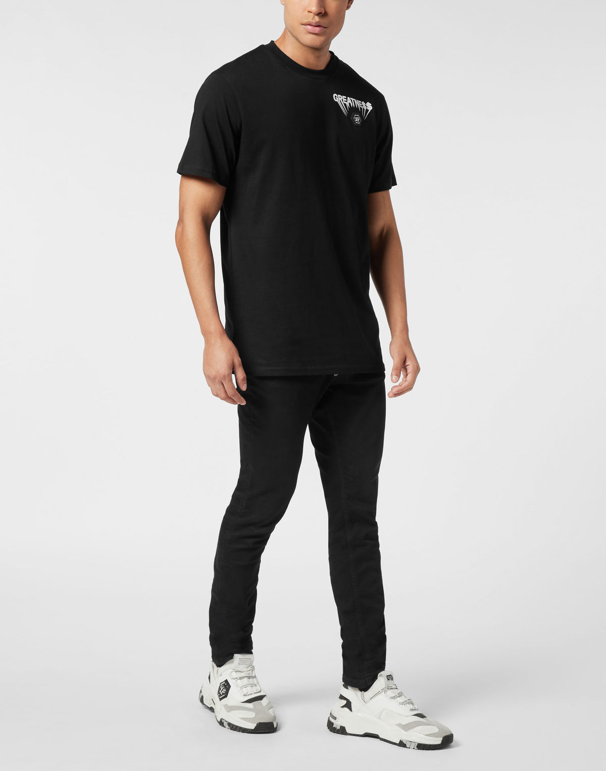 Round Neck T-Shirt Greatness-YC Group|Luxury Fashion