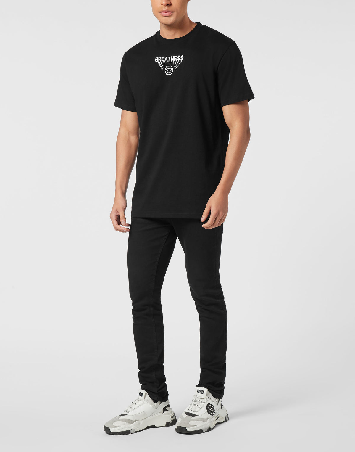 Round Neck T-Shirt Greatness-YC Group|Luxury Fashion
