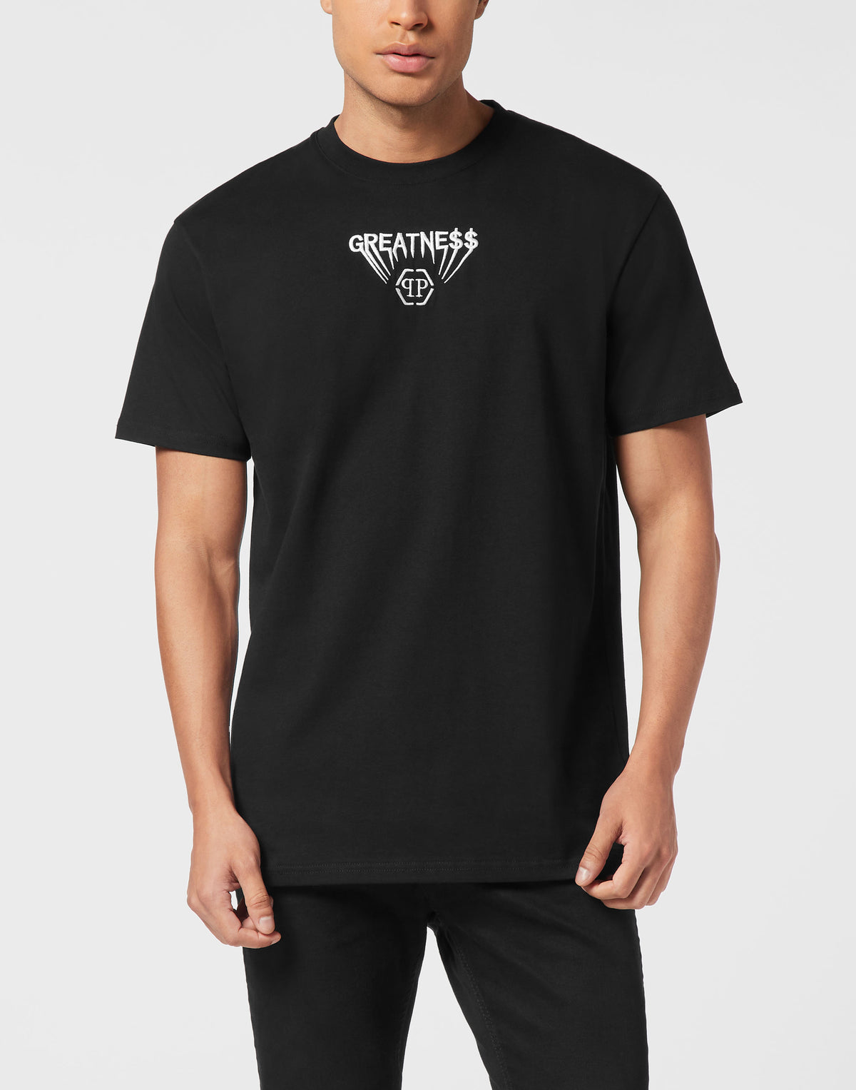 Round Neck T-Shirt Greatness-YC Group|Luxury Fashion