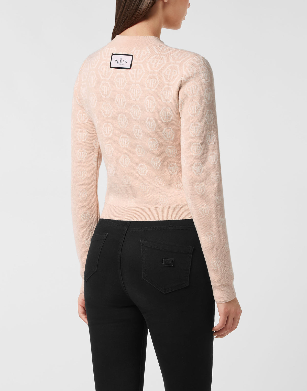 Roundneck Pullover with Fairy Embroidery Monogram-YC Group|Luxury Fashion