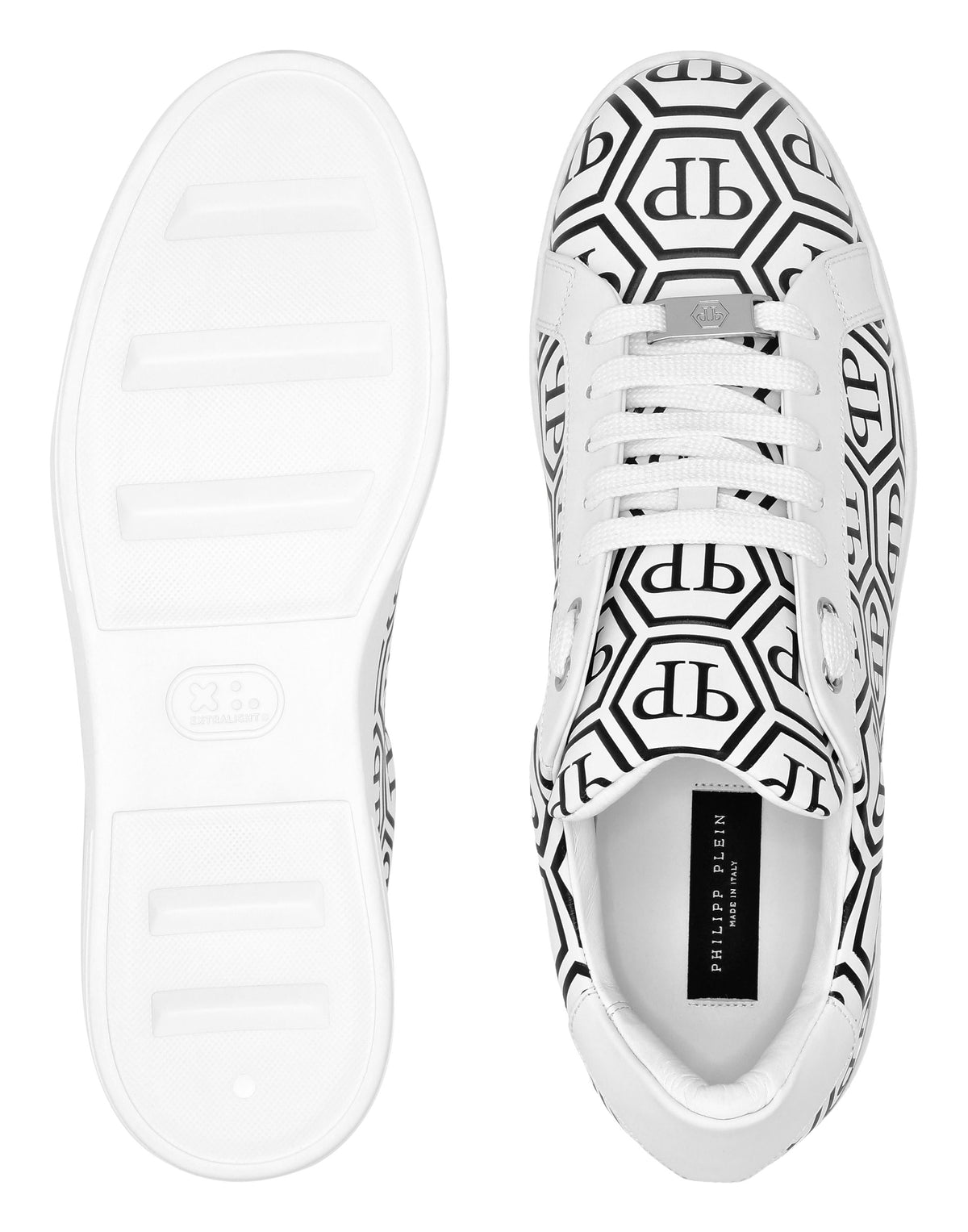 Nappa Leather Low Top Sneakers Big Monogram