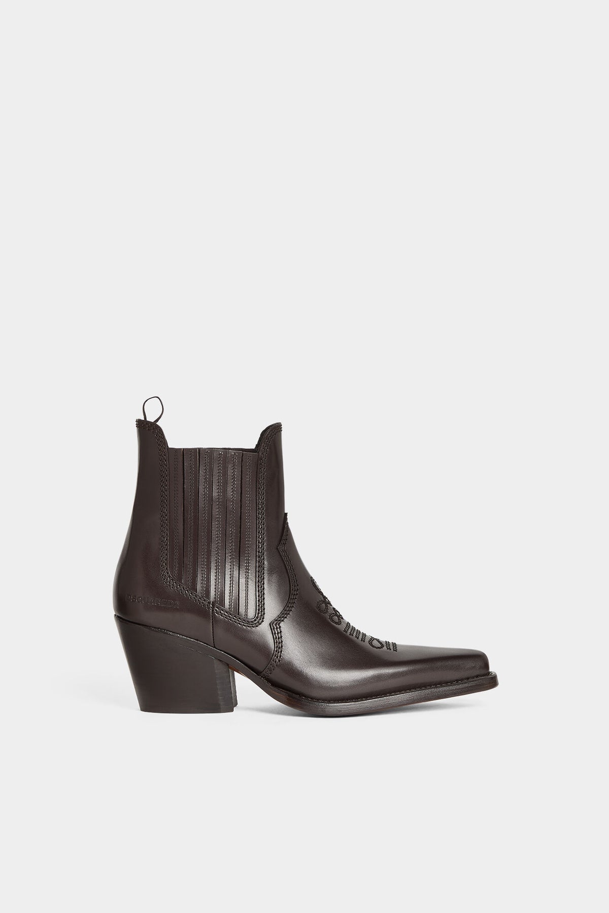 Western DD Heeled Ankle Boots