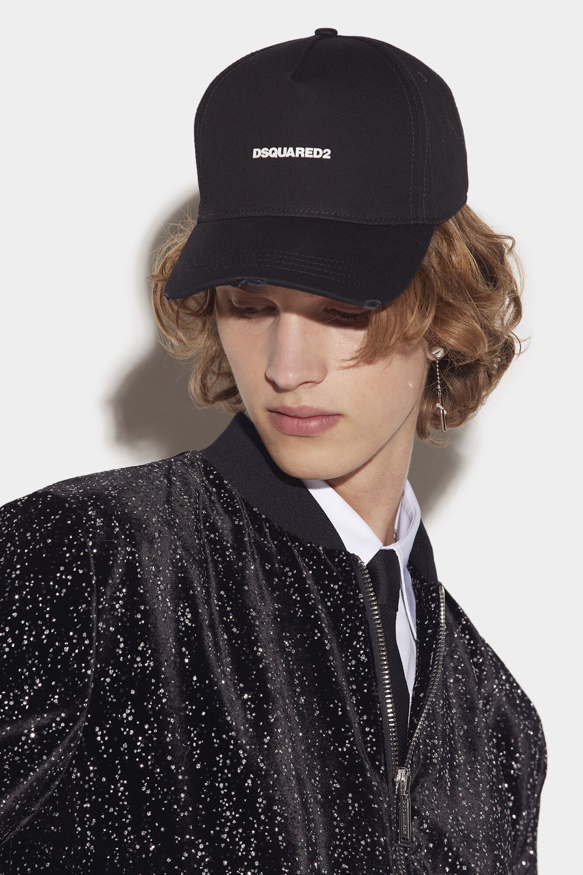 DSQUARED2 MINI LOGO BASEBALL CAP-YC Group|Luxury Fashion