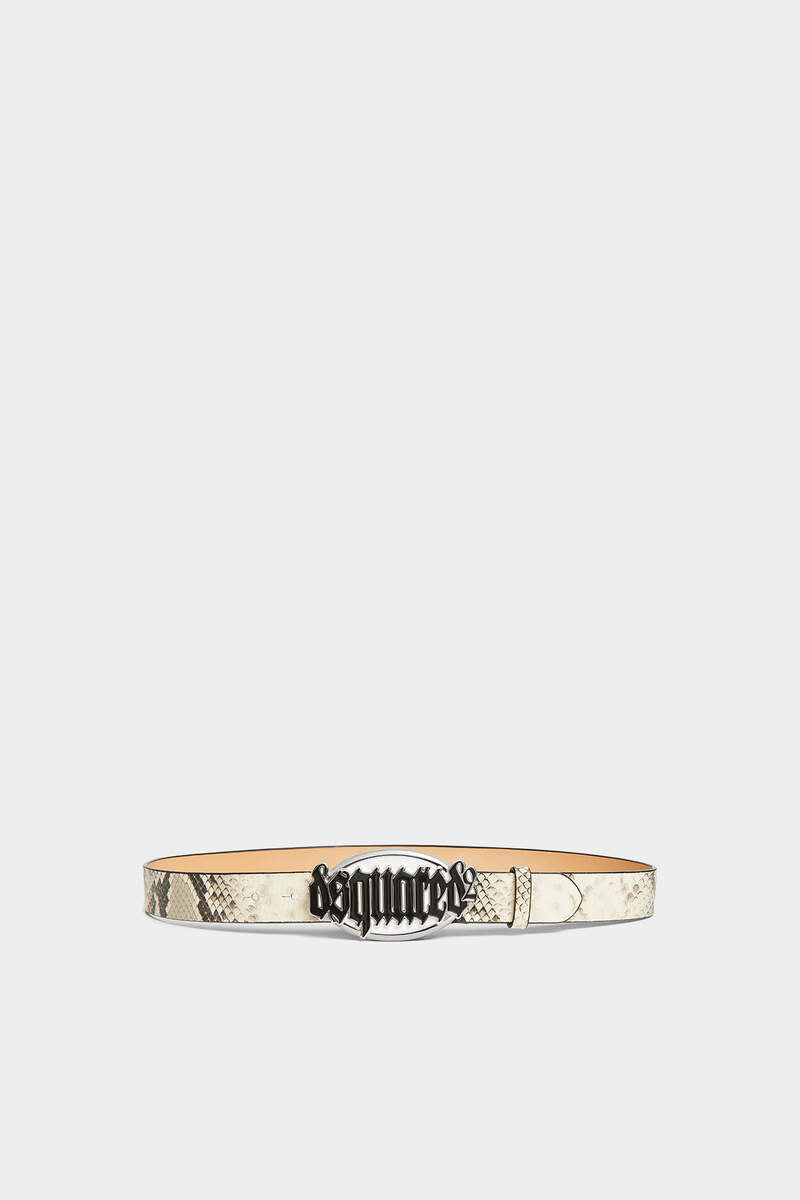 GOTHIC DSQUARED2 PLAQUE BELT