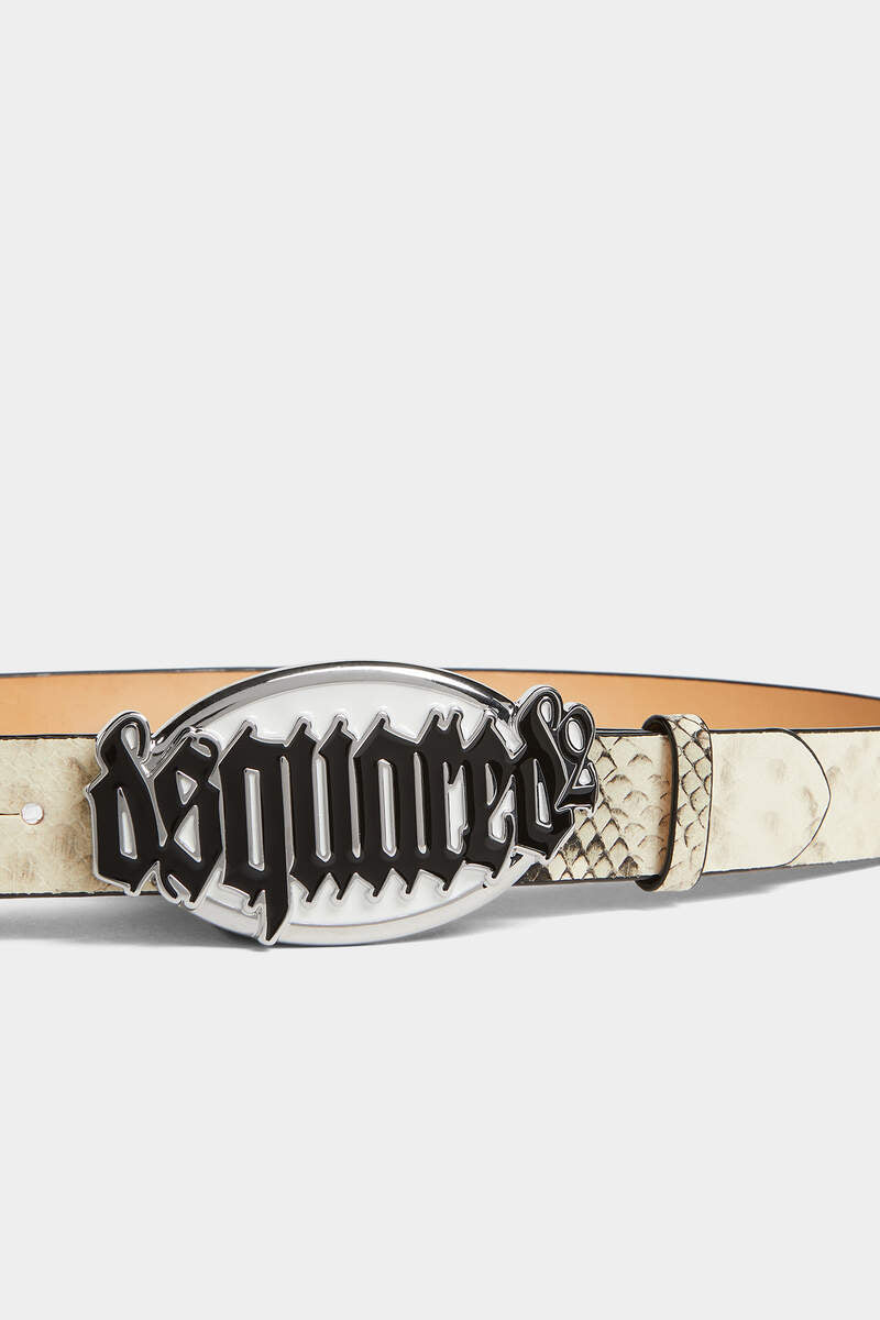 GOTHIC DSQUARED2 PLAQUE BELT