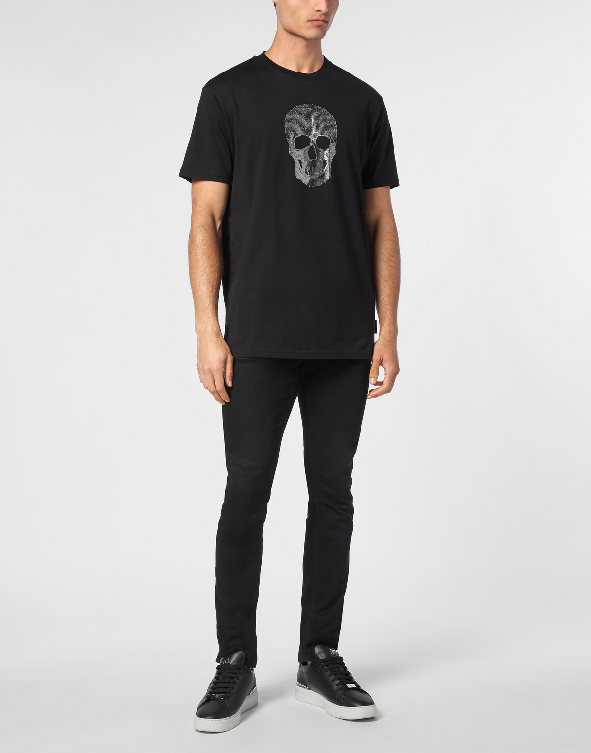 T-shirt Round Neck SS Crystal Skull