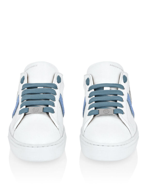 Lo-Top Leather Arrow Force Strass Sneakers