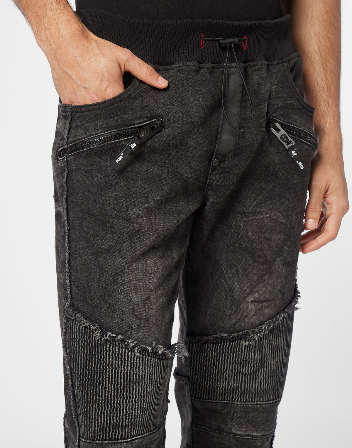 Denim Jogging Trousers