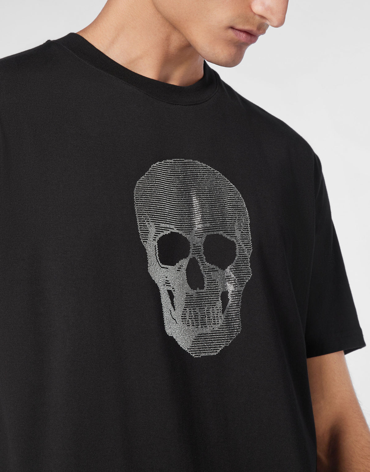 T-shirt Round Neck SS Crystal Skull