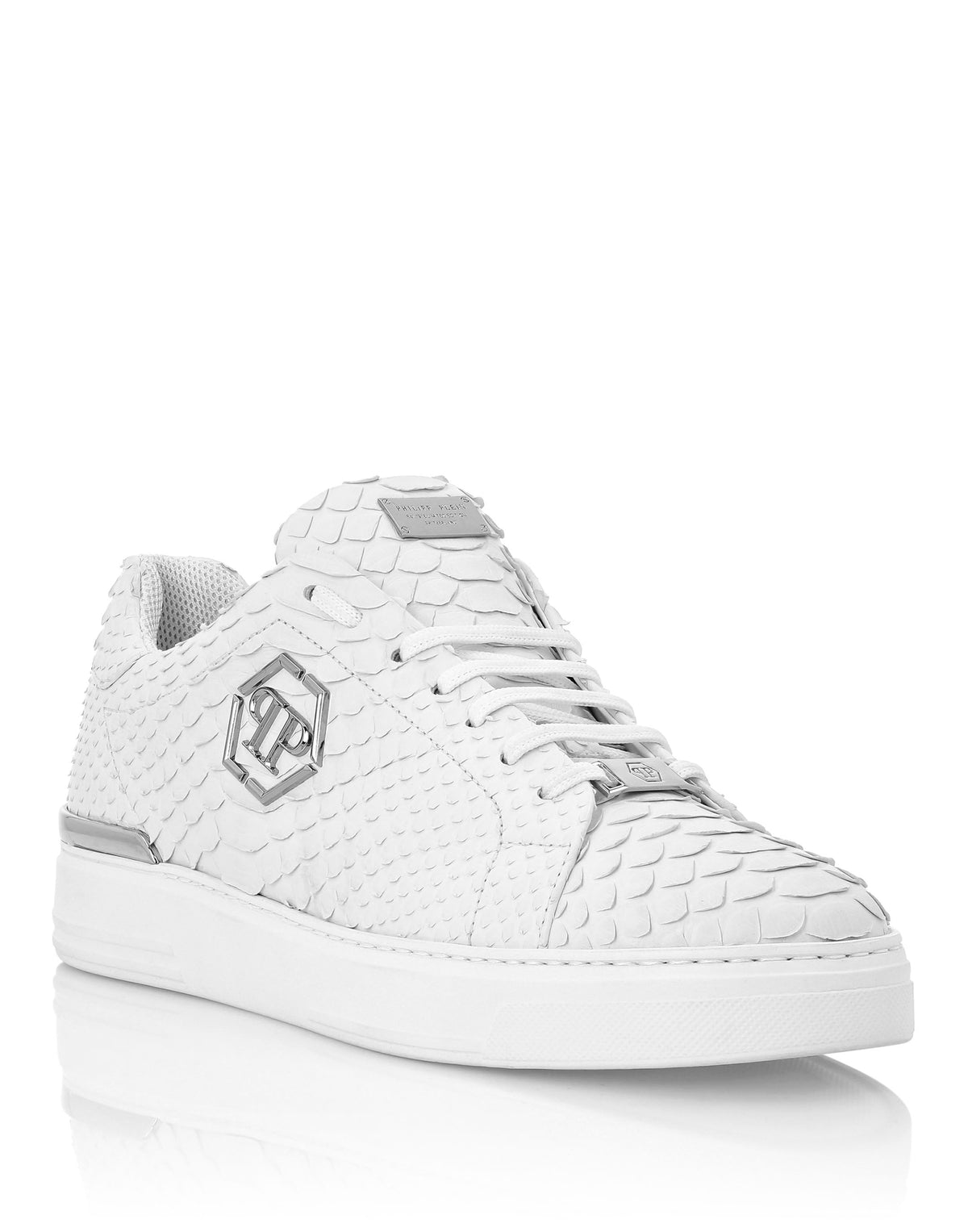 Python Lo-Top Sneakers Luxury white
