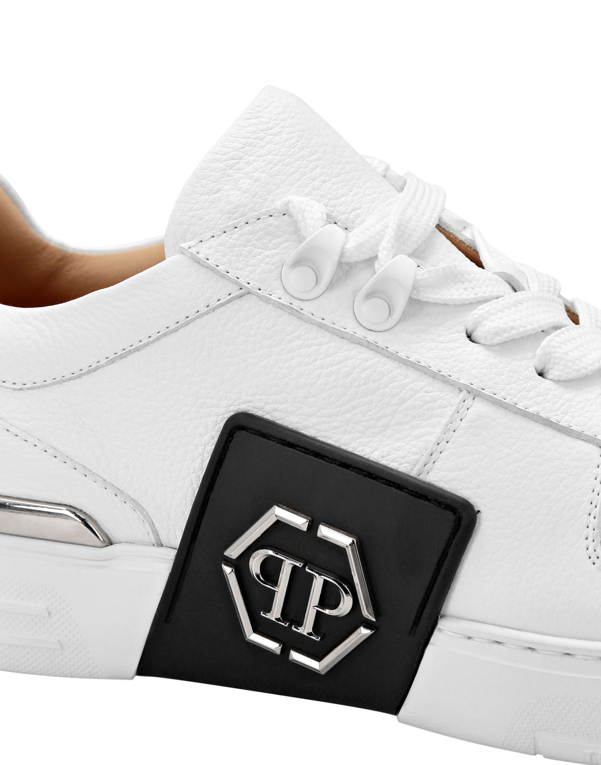 Lo-Top Sneakers Hexagon white