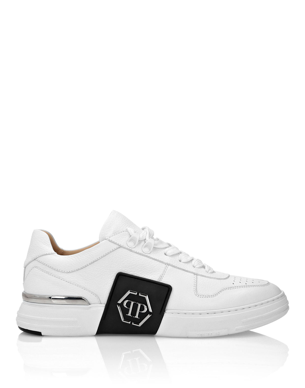 Lo-Top Sneakers Hexagon white