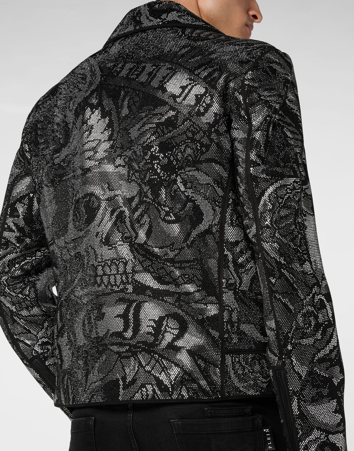 Suede Biker Jacket Tattoo