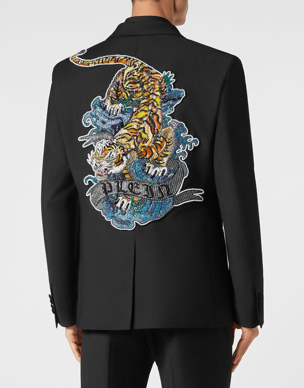 Wool Blazer Lord fit Tattoo