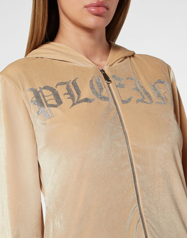 Hoodie Sweatjacket Gothic Plein