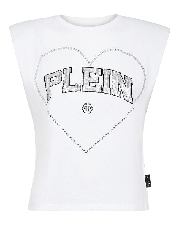 Strass Tank top Heart