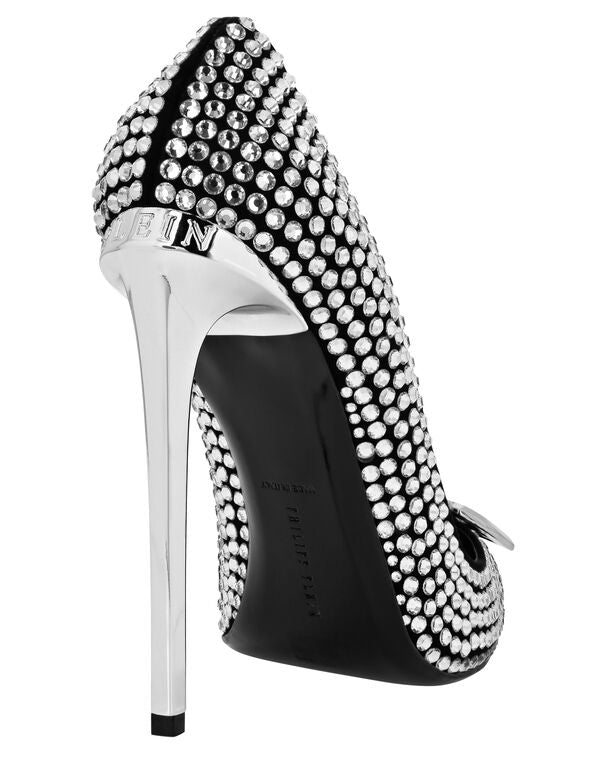 Strass High Plein Heels Decollete Gothic Plein