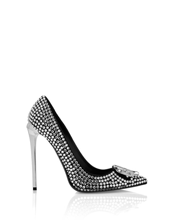 Strass High Plein Heels Decollete Gothic Plein