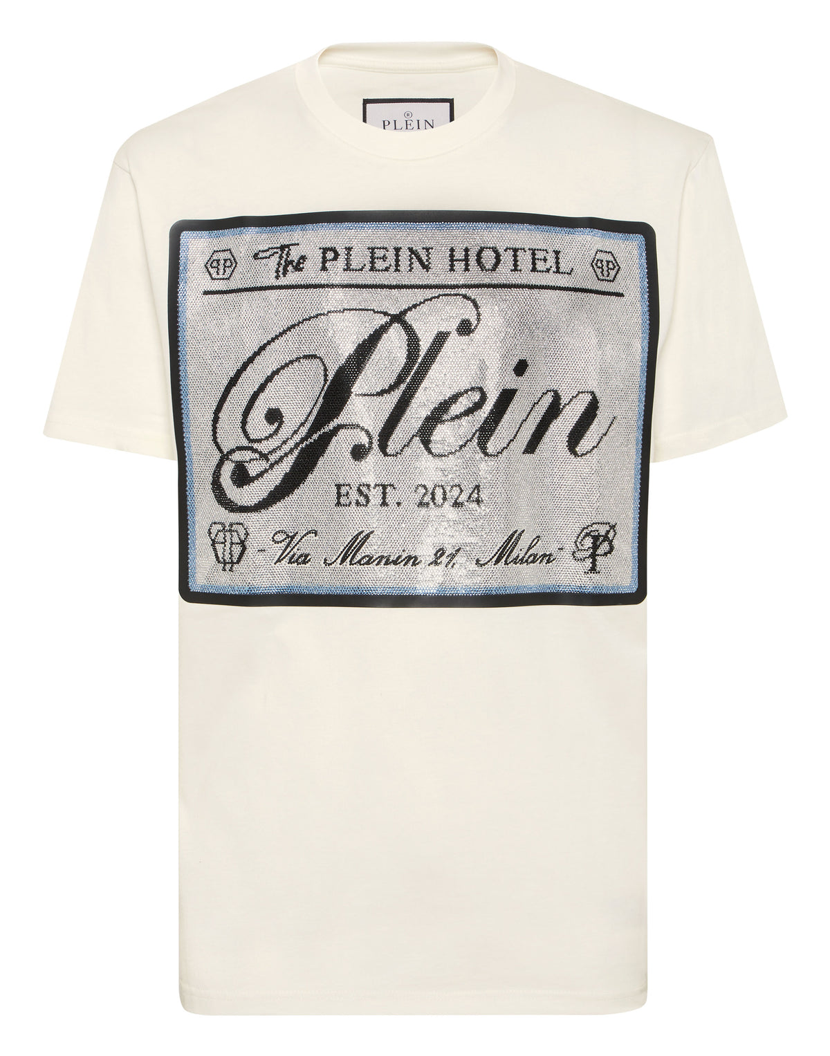 Round Neck T-Shirt Patch Stones