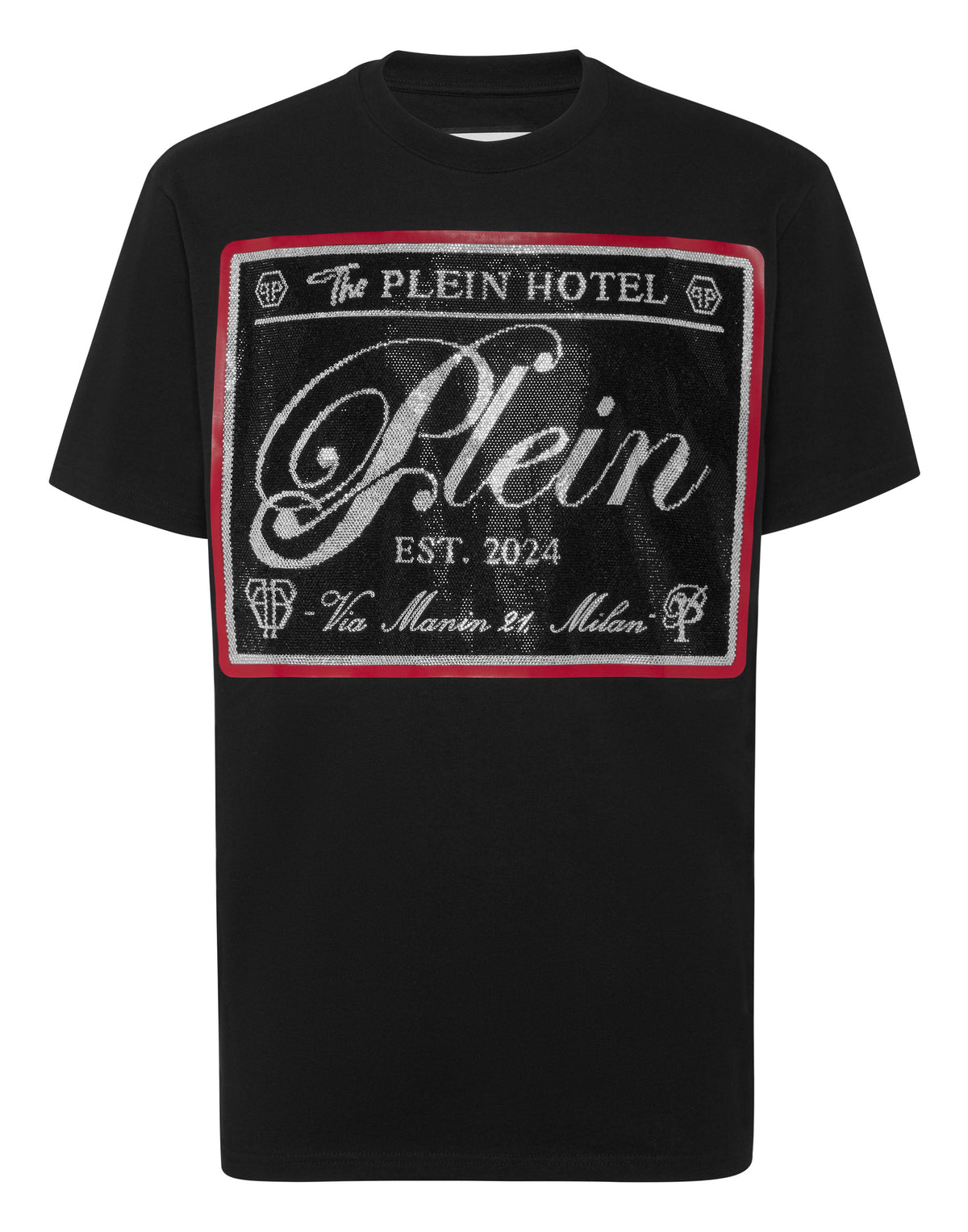 Round Neck T-Shirt Patch Stones