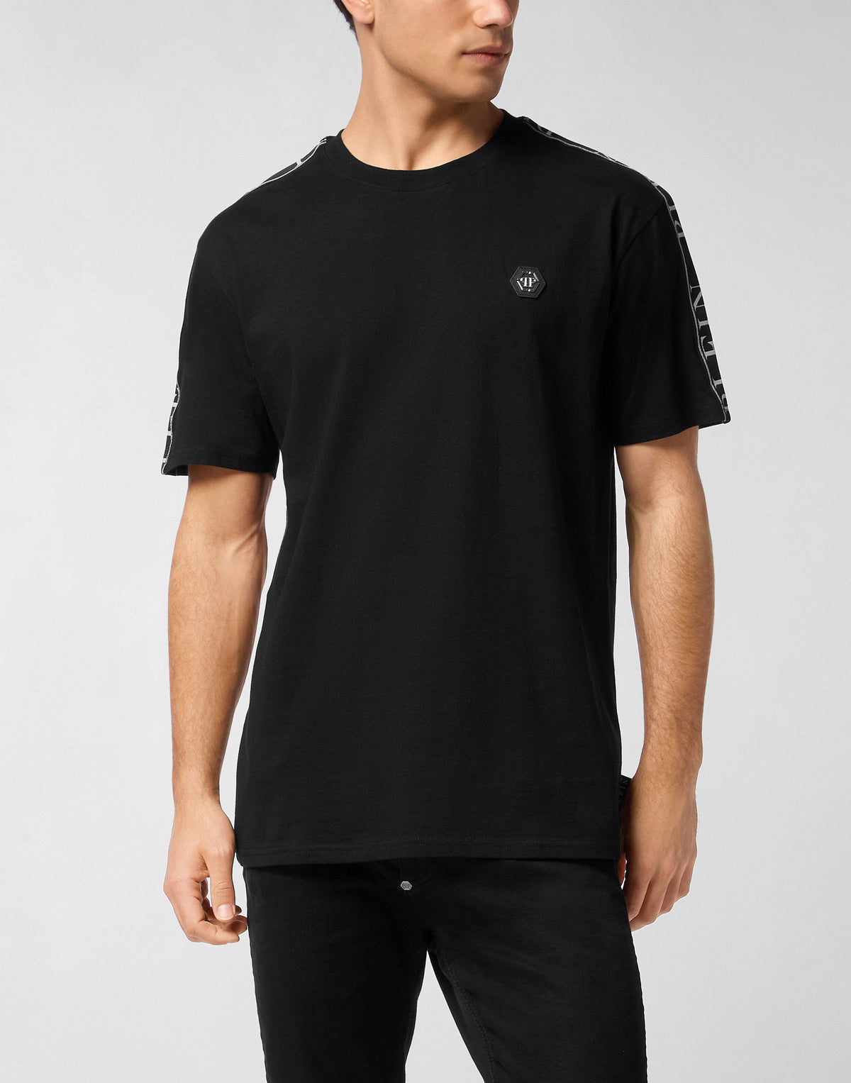 Round Neck T-Shirt Plein Tape