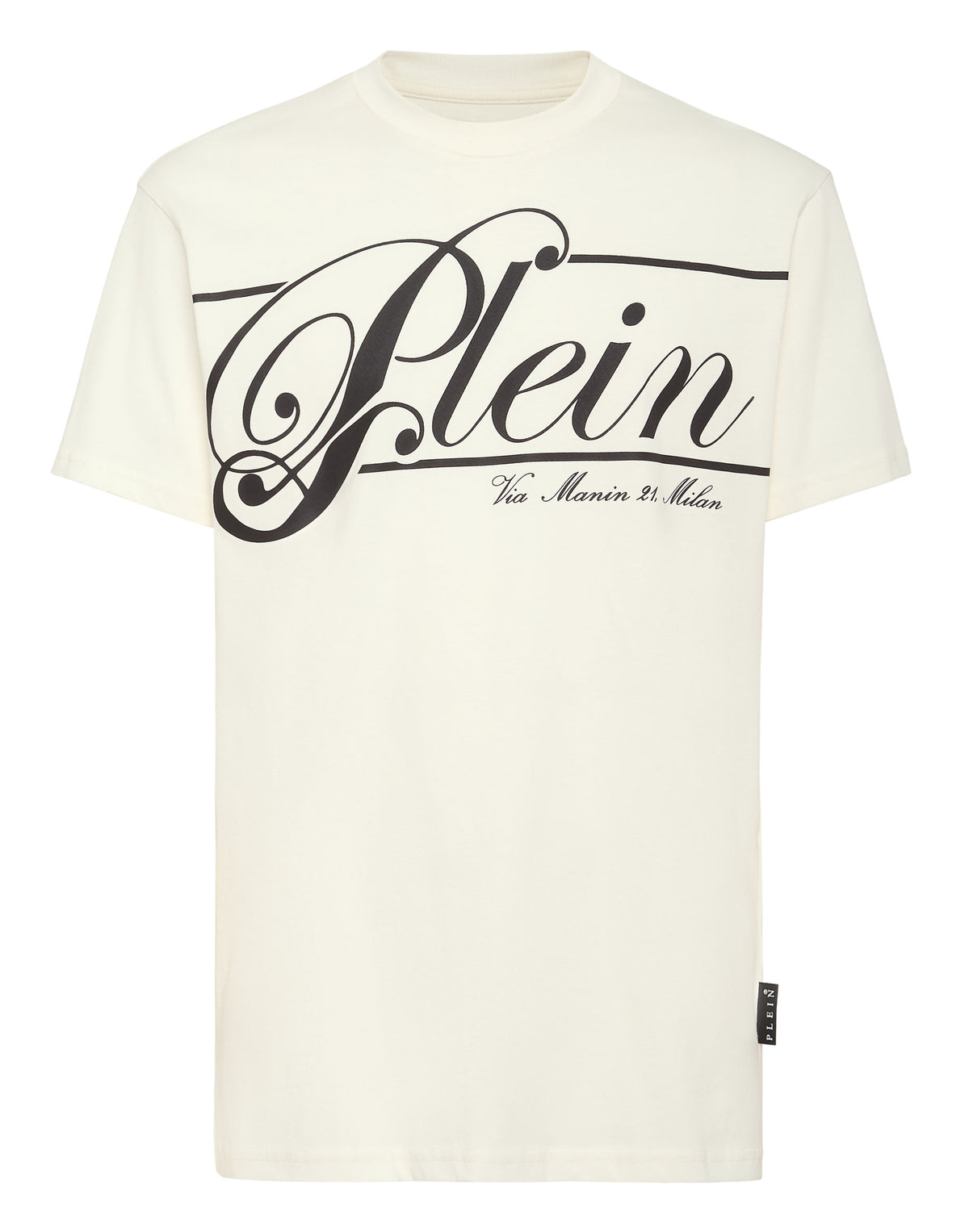 Printed Round Neck T-Shirt Italic