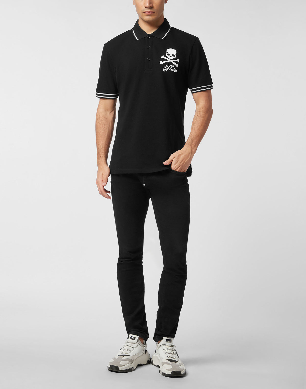 Piquet Polo Shirt Skull & Bones