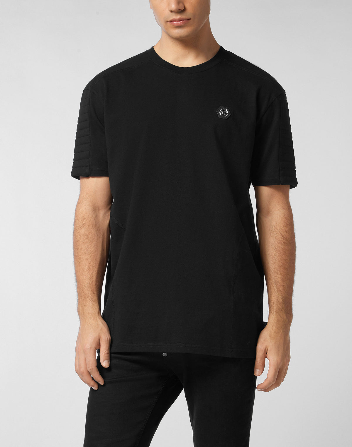 Round Neck T-Shirt Biker Cut