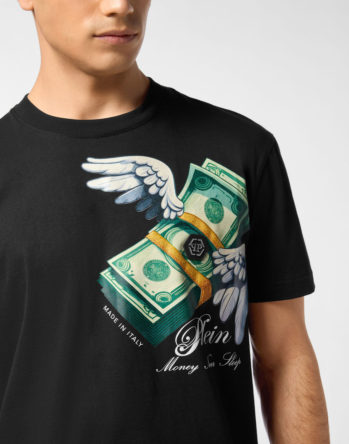 Round Neck T-Shirt Money